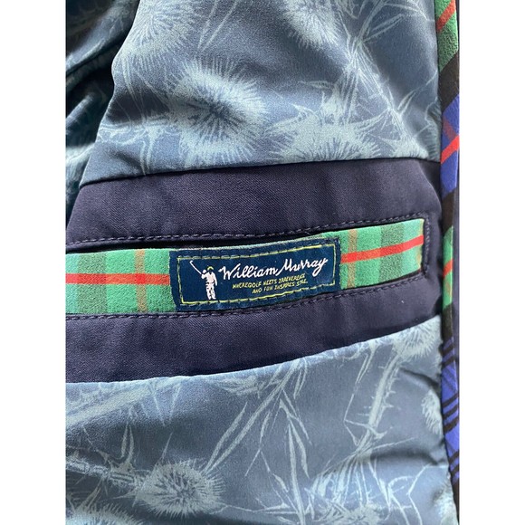 William Murray Golf Serious Business Blazer Performance Mens Small Blue NWOT - Picture 13 of 16
